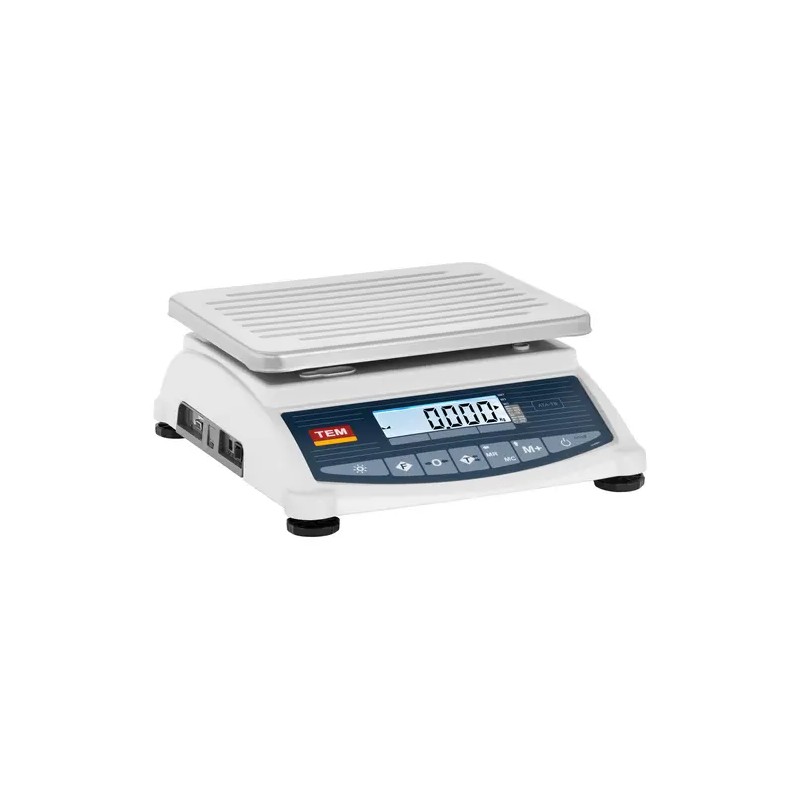 Pöytävaaka - kalibroitu - 60 kg / 20 g - 28 x 34 cm - LCD