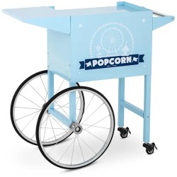 Popcornkoneen kärry 51 x 37 cm sininen Royal Catering RCPT BBWS 1