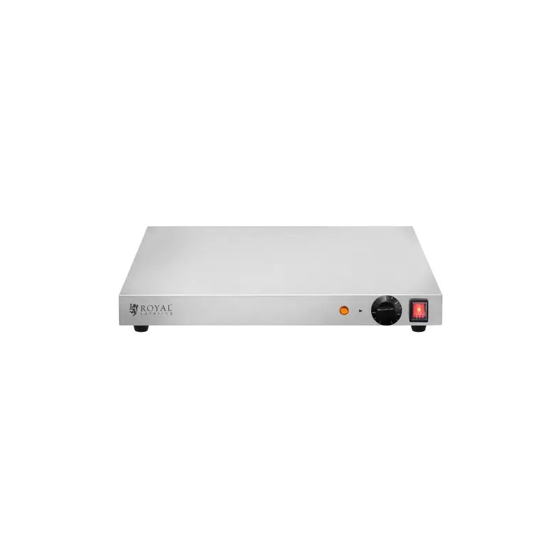 Royal Catering RCHP-250E lämmityslevy 250 W ruostumaton teräs 50 cm 5,4 kg