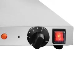 Royal Catering RCHP-250E lämmityslevy 250 W ruostumaton teräs 50 cm 5,4 kg