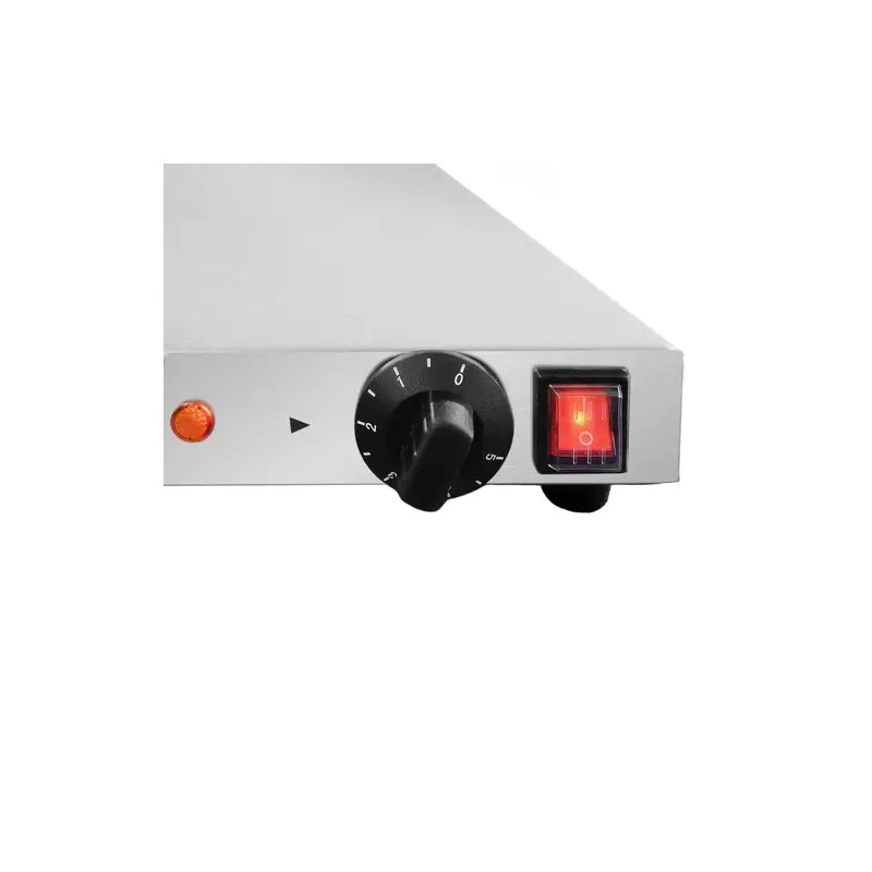 Royal Catering RCHP-250E lämmityslevy 250 W ruostumaton teräs 50 cm 5,4 kg