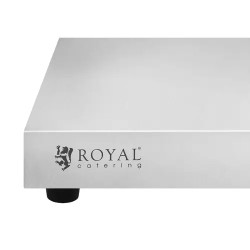 Royal Catering RCHP-250E lämmityslevy 250 W ruostumaton teräs 50 cm 5,4 kg
