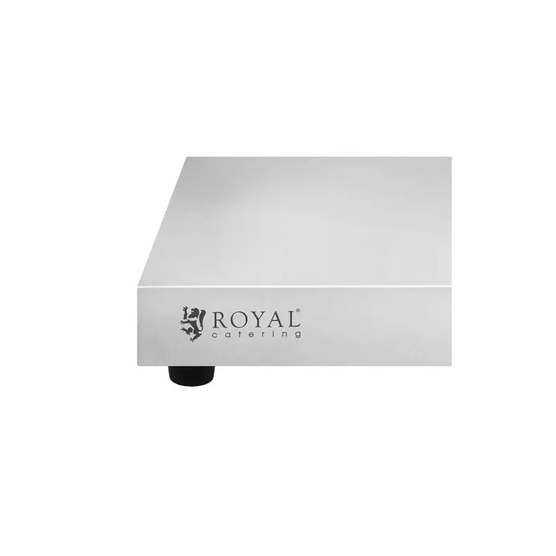 Royal Catering RCHP-250E lämmityslevy 250 W ruostumaton teräs 50 cm 5,4 kg