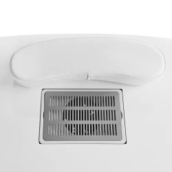 Physa PHY-MT-7 kynsipöytä, 1200 x 503 x 803 mm, valkoinen, pölyimurilla ja käsituella