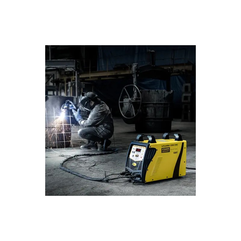 CNC-plasmaleikkuri 125 A 400 V pilotisytyksellä
