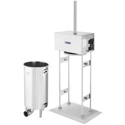 Royal Catering sähkökäyttöinen makkaratäyttölaite 15 l, 230 W, 4 täyttöputkea