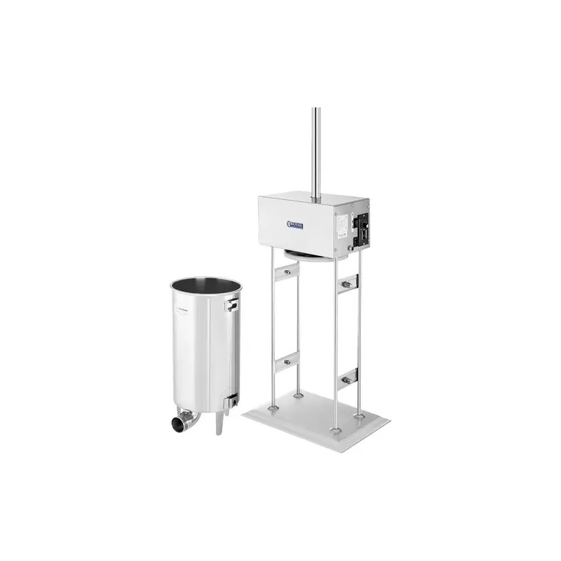 Royal Catering sähkökäyttöinen makkaratäyttölaite 15 l, 230 W, 4 täyttöputkea