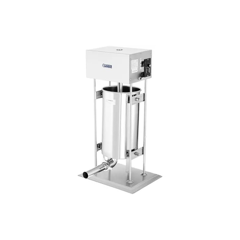 Royal Catering sähkökäyttöinen makkaratäyttölaite 15 l, 230 W, 4 täyttöputkea