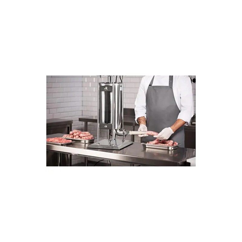 Royal Catering sähkökäyttöinen makkaratäyttölaite 15 l, 230 W, 4 täyttöputkea