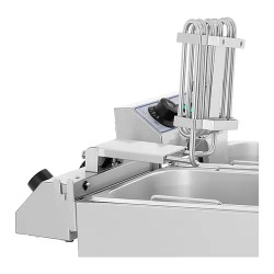 Royal Catering RCTF-13DH sähkökaksosfriteeraaja 2 x 13 l 6400 W ajastimella