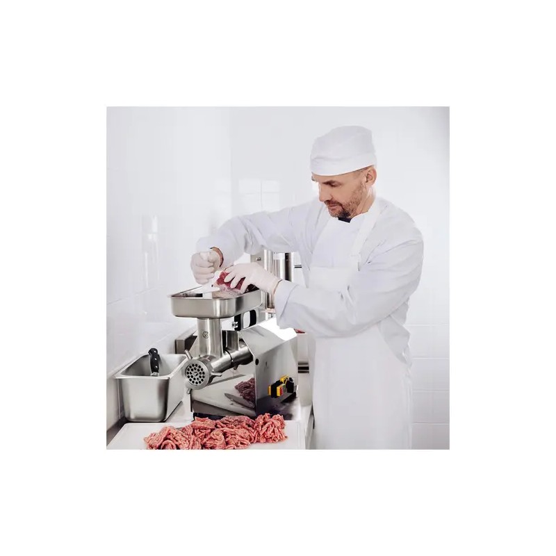Royal Catering lihamylly ruostumattomasta teräksestä 220 kg/h 750 W