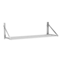 Royal Catering RC TFWH12045 taitettava seinähylly ruostumaton teräs 120 x 45 cm 40 kg