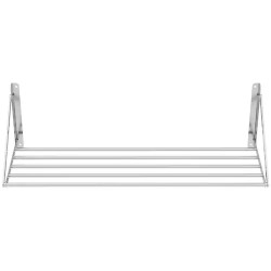 Royal Catering RC-TFWH12045 taitettava seinähylly ruostumaton teräs 120 x 45 cm 40 kg
