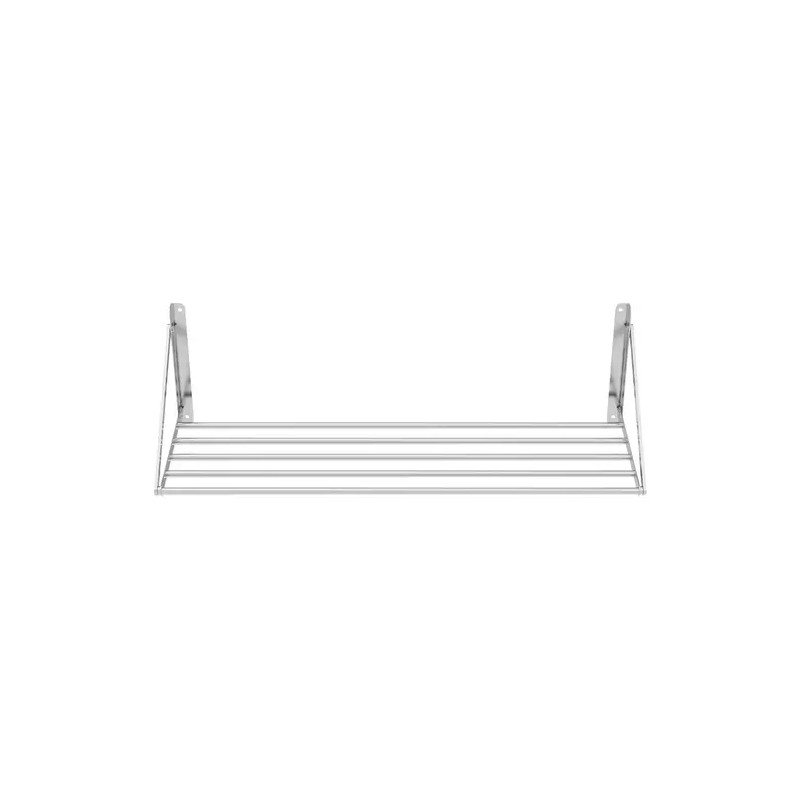 Royal Catering RC-TFWH12045 taitettava seinähylly ruostumaton teräs 120 x 45 cm 40 kg