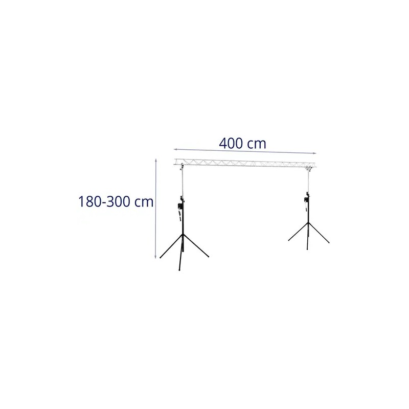 Singercon CON.LS3000E1.03 valotraverse kampijaloilla 1,80-3 m, 100 kg