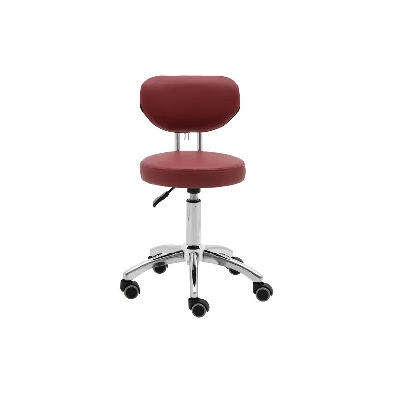 Physa Ascona Burgundy -työtuoli selkänojalla, 46-60 cm, 150 kg, burgundi