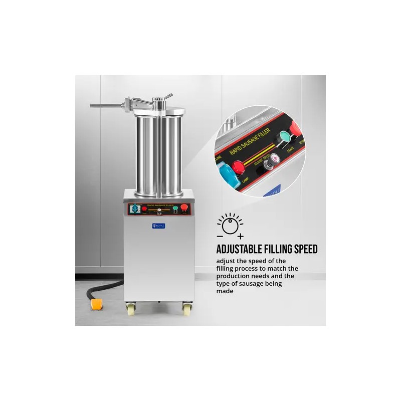 Royal Catering hydraulinen makkaratäyttökone 18 l