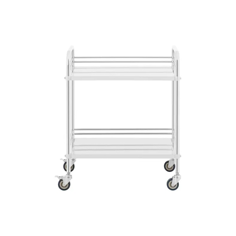 Steinberg Systems laboratorivaunu ruostumaton teräs 2 hyllyä 63 x 40 x 12,5 cm