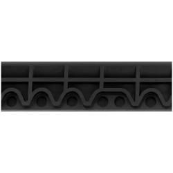 Reunalista Anti-Ermüdungsmatte 110030772 -väsymättömyysmatolle 975 x 54 mm, musta