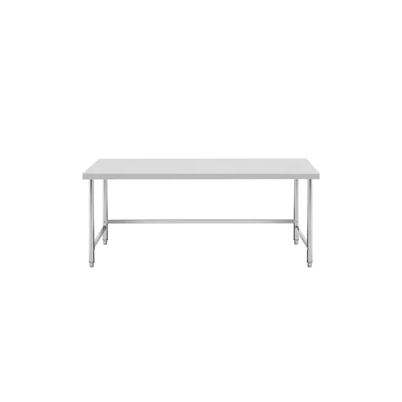 Royal Catering ECO ruostumaton terästyöpöytä 200 x 60 cm, 300 kg