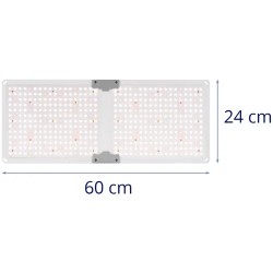 hillvert HT-WEDGE-2000GL LED-kasvilamppu 2000 W täysikirjo 20 000 lm