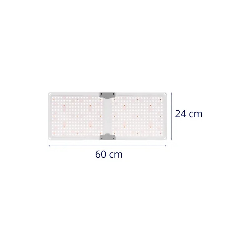hillvert HT-WEDGE-2000GL LED-kasvilamppu 2000 W täysikirjo 20 000 lm