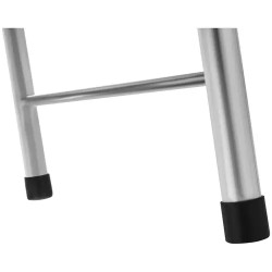 Royal Catering RCSR-550 taitettava matkatavarateline, ruostumaton teräs, yli 50 kg