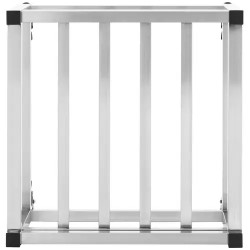 Royal Catering ruostumaton teräsvaunu panokattiloille 45 x 45 cm 150 kg