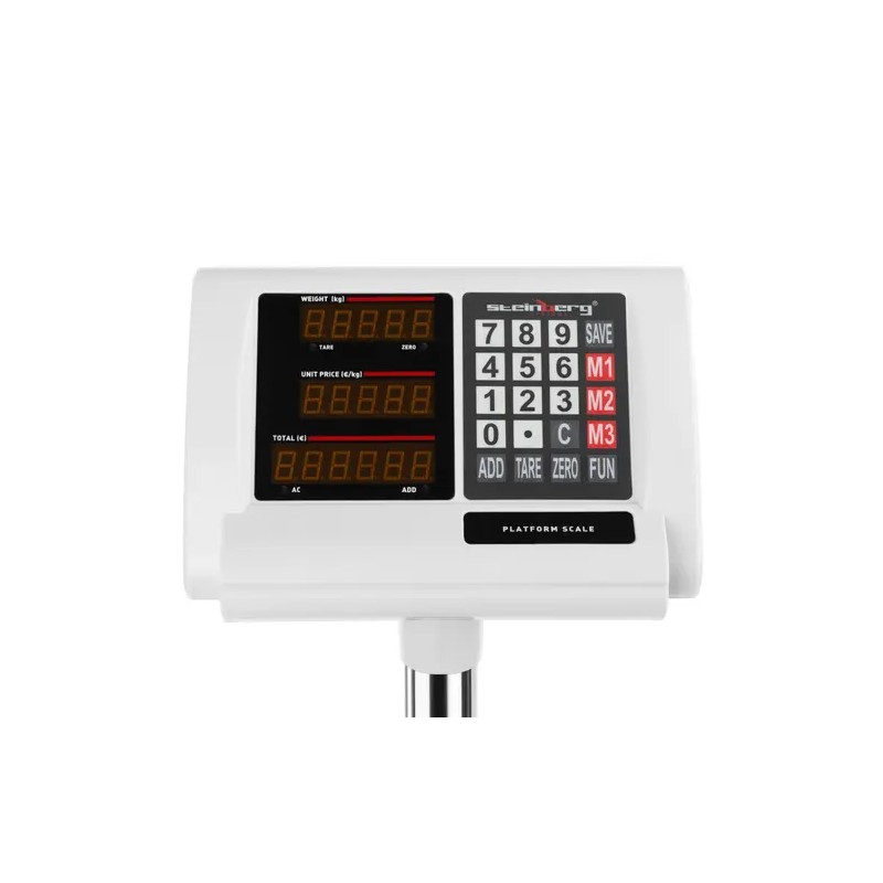Steinberg Systems SBS-PF-60/10A tasovaaka 60 kg / 0,01 kg 40 x 30 cm LED