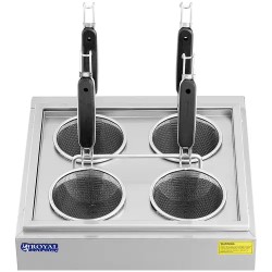 Royal Catering pastakeitin 4 korilla 30-110 °C 3000 W