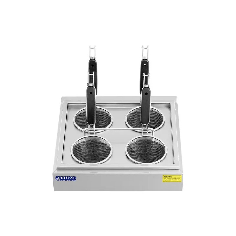 Royal Catering pastakeitin 4 korilla 30-110 °C 3000 W