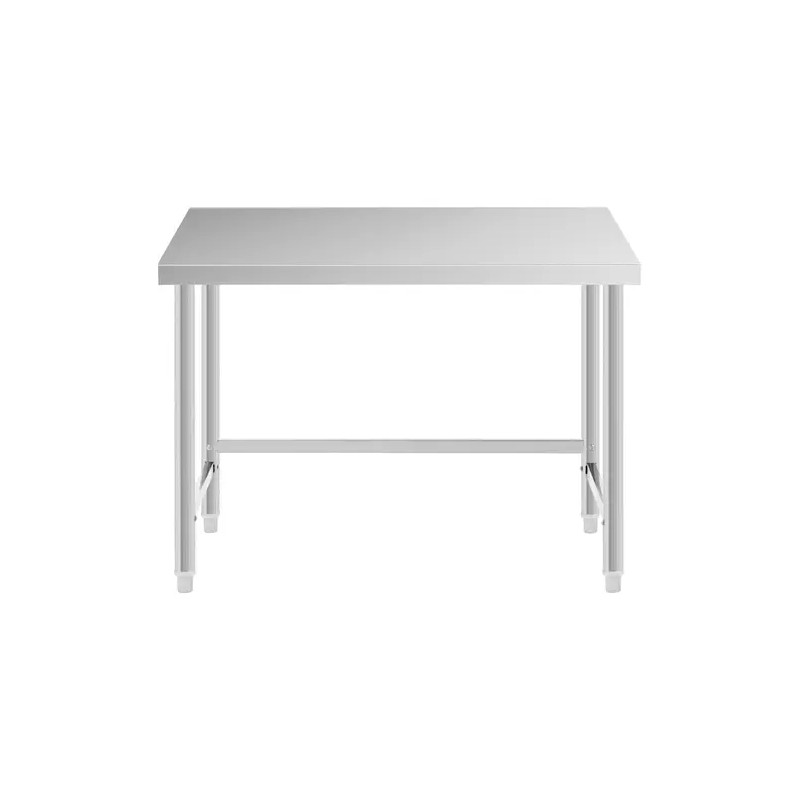 Royal Catering ECO ruostumaton teräspöytä 120 x 60 cm, kantavuus 300 kg