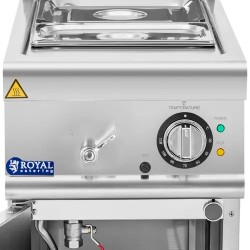 Royal Catering Bain-Marie-lämmitin 3000 W alakaapilla GN 1/2 ja GN 1/3