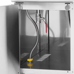 Royal Catering Bain-Marie-lämmitin 3000 W alakaapilla GN 1/2 ja GN 1/3