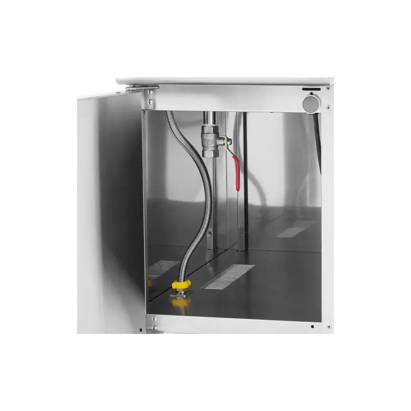 Royal Catering Bain-Marie-lämmitin 3000 W alakaapilla GN 1/2 ja GN 1/3