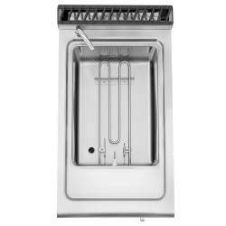 Royal Catering Bain-Marie-lämmitin 3000 W alakaapilla GN 1/2 ja GN 1/3