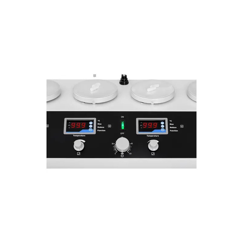 Magnetisekoitin lämmityslevyillä 6-kpl SBS-MR-1600/6
