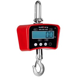 Digitaalinen nostovaaka 1000 kg 0 2 kg kaukosäätimellä ja LCD näytöllä 4 25 kg