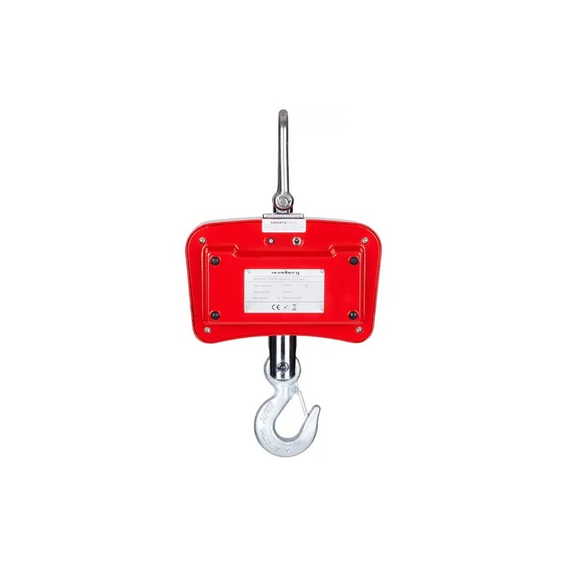 Digitaalinen nostovaaka 1000 kg / 0,2 kg kaukosäätimellä ja LCD-näytöllä 4,25 kg