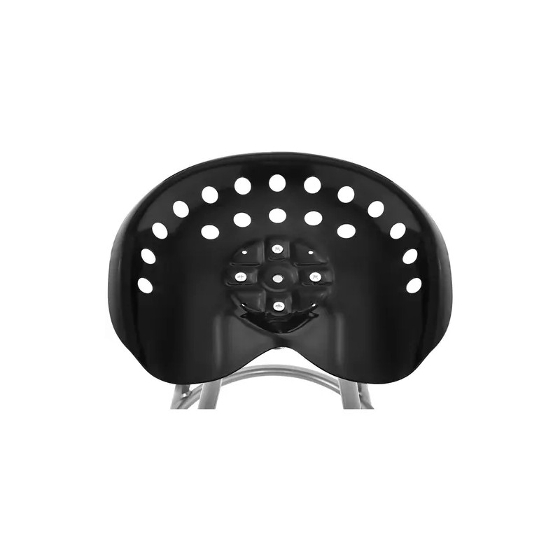 Ulkobaarijakkara traktori-design terästä, korkeussäädettävä 71,4-78,8 cm