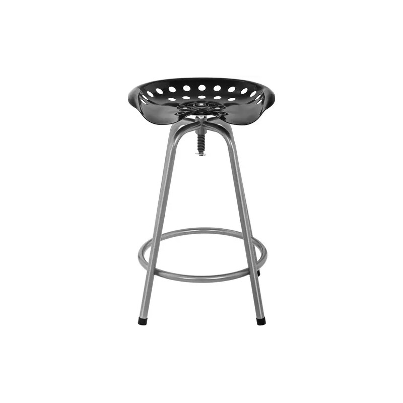 Ulkobaarijakkara traktori-design terästä, korkeussäädettävä 71,4-78,8 cm