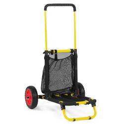 Rantavaunu kokoontaitettava 75 kg kantavuus säädettävä kahva 800 1100 mm