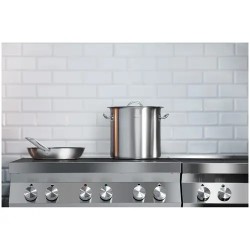 Royal Catering RCST-12E3 Induktiokattila 12 l Ø 25 cm ruostumaton teräs