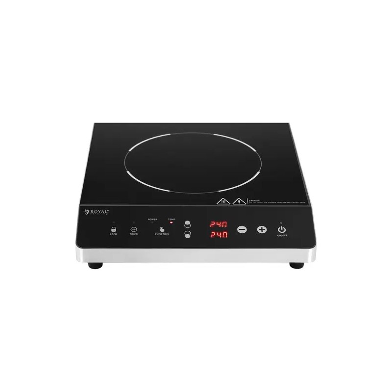 Royal Catering RCIC-1800P6 induktiolevy 3500 W 2 x 22 cm