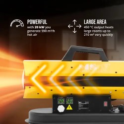 Diesel-lämmitin 20 kW 12 l ECO Series