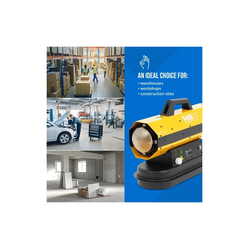 Diesel-lämmitin 20 kW 12 l ECO Series