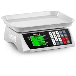 Kontrollivaaka SBS PW 301CA 30 kg 1 g 28 8 x 21 8 cm 2 LCD näyttöä