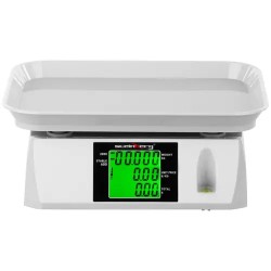 Kontrollivaaka SBS-PW-301CA, 30 kg / 1 g, 28,8 x 21,8 cm, 2 LCD-näyttöä