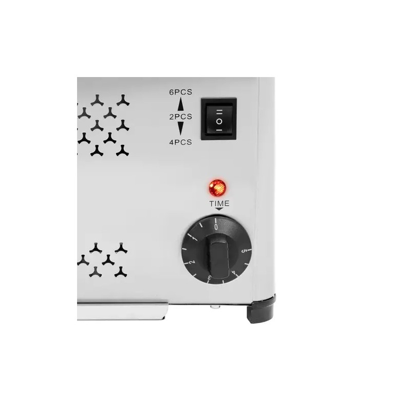 Royal Catering 6-paikkainen leivänpaahdin 2500 W ruostumaton teräs
