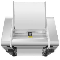 Royal Catering sähkökäyttöinen pastakone 28 cm, taikinan paksuus 1–14 mm